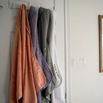 Bamboo/Cotton Hooded Towels